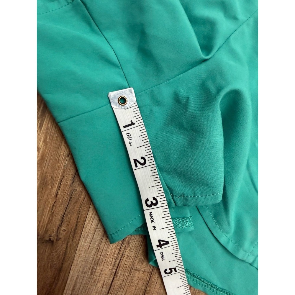 All In Motion Women's Running Athletic Shorts Green L Lined Quick Dry - Picture 6 of 6